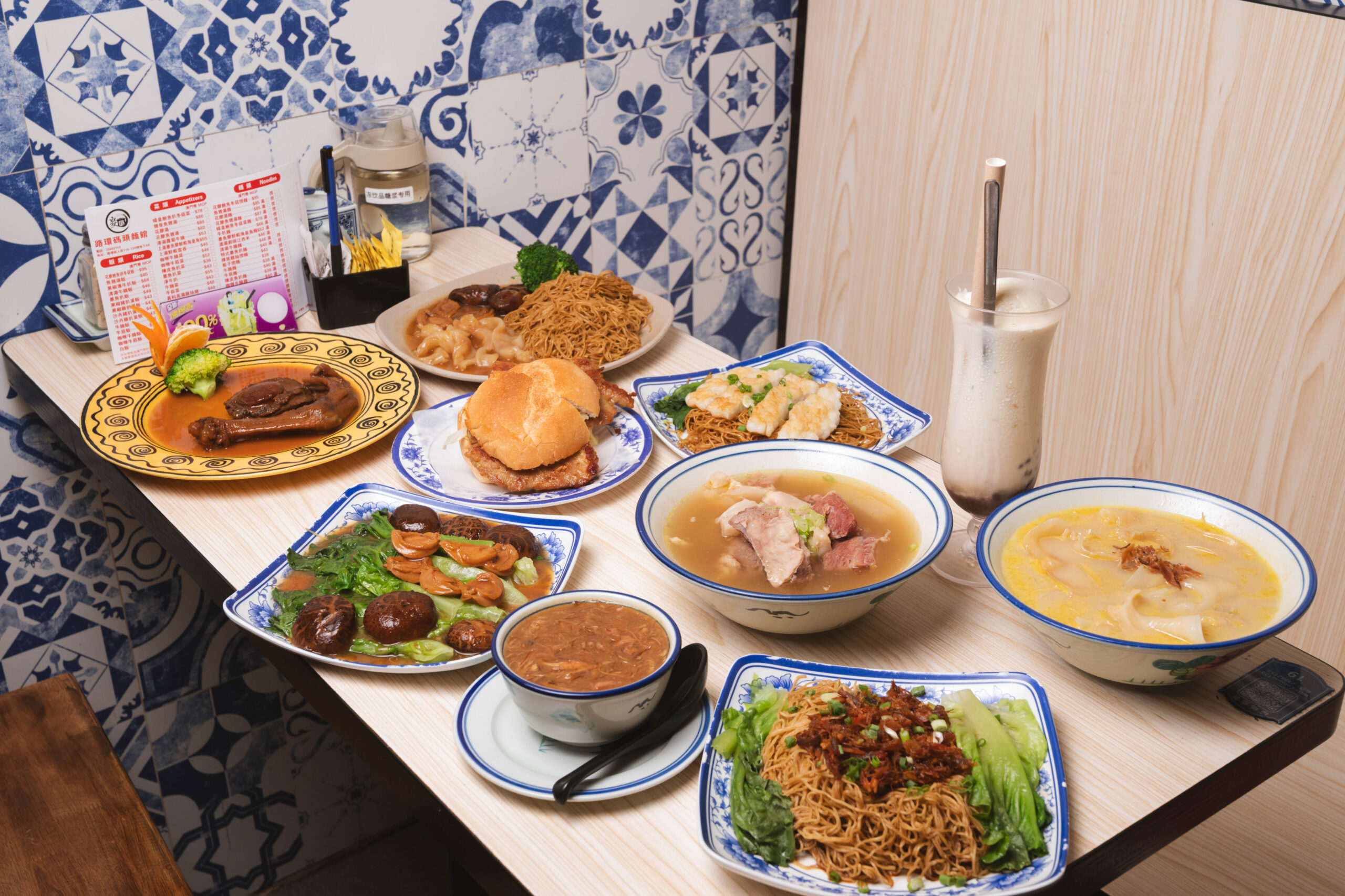 路環碼頭麵館