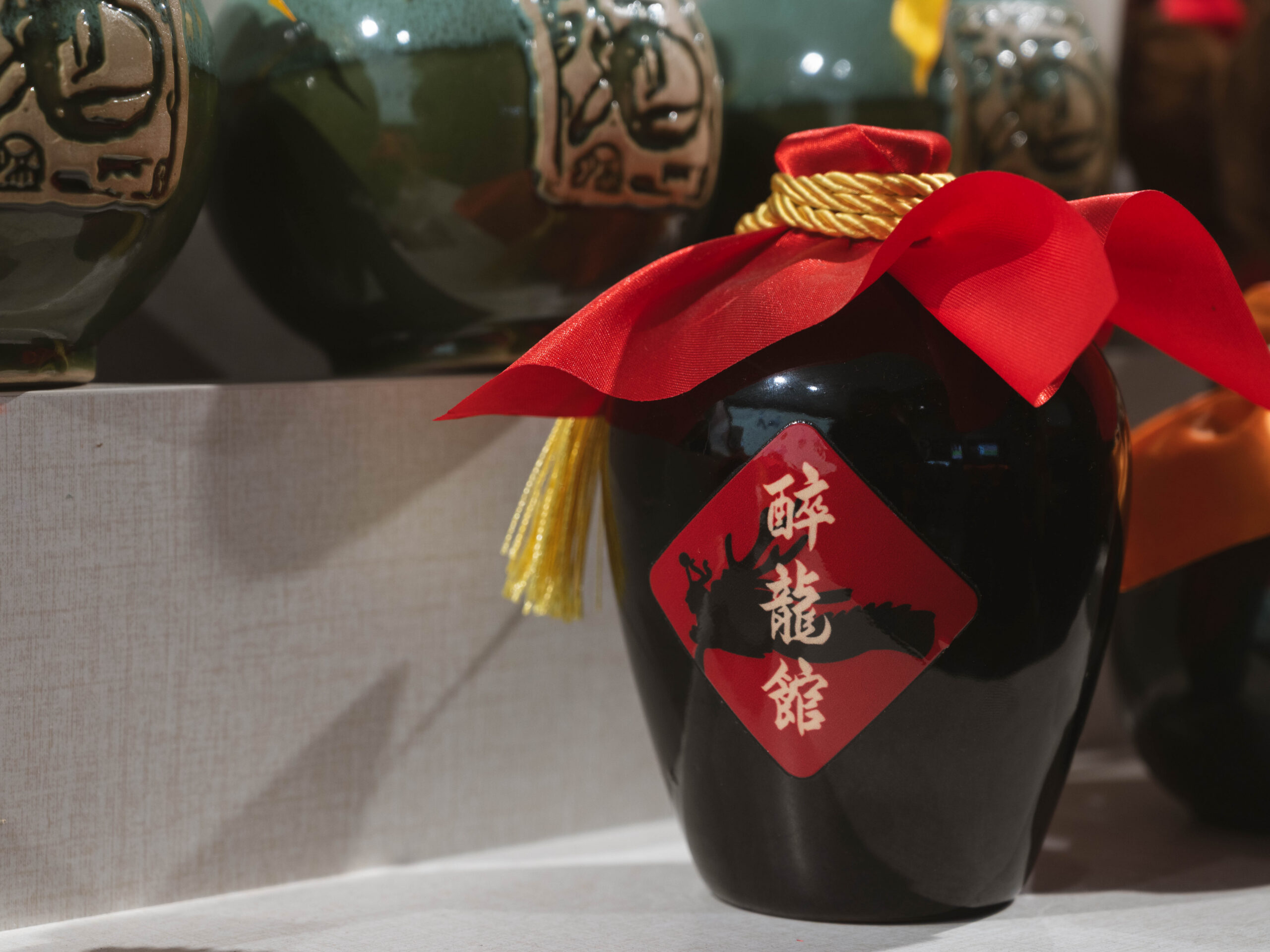 酒壇擺件