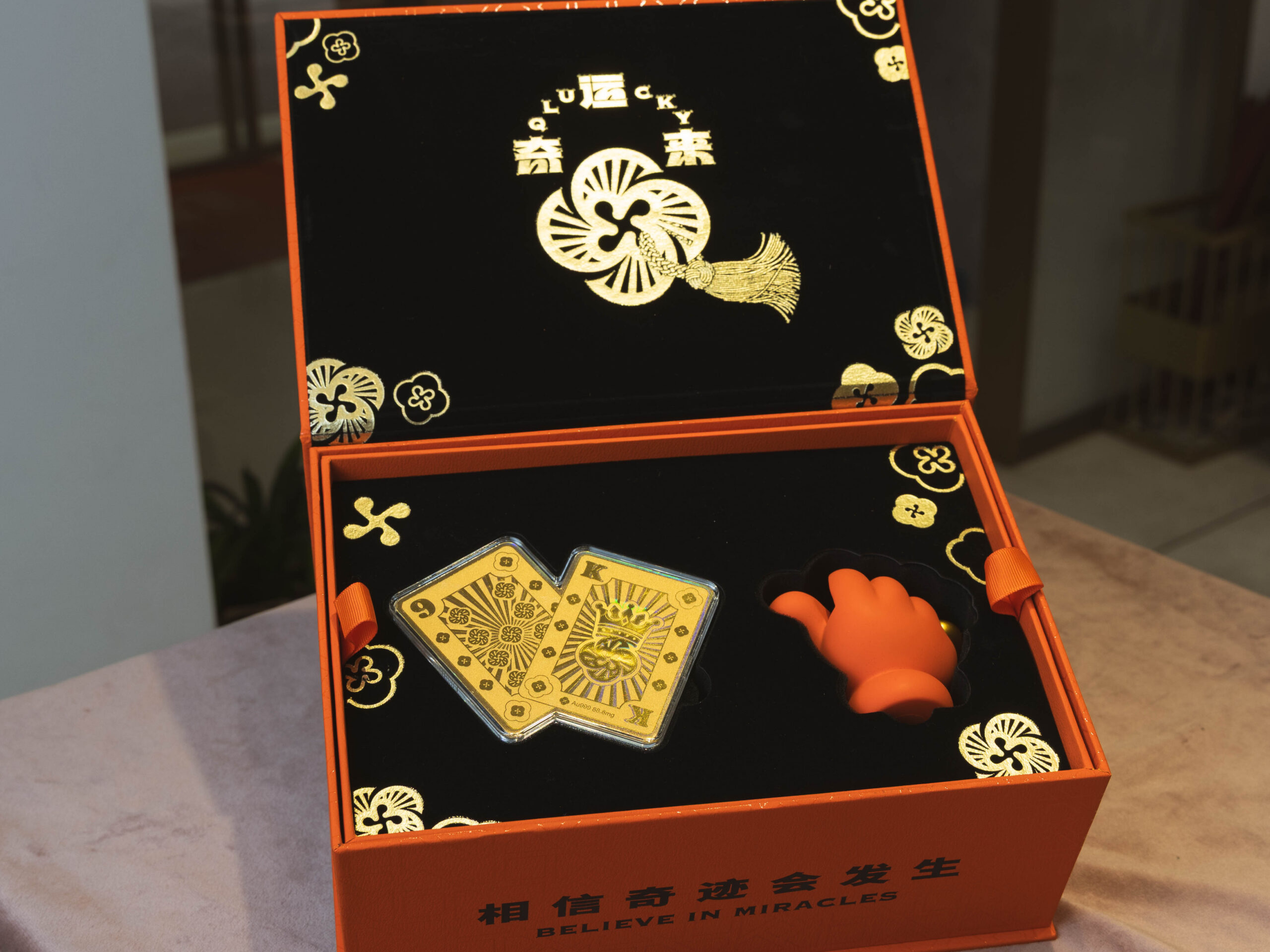 金拳9K擺件