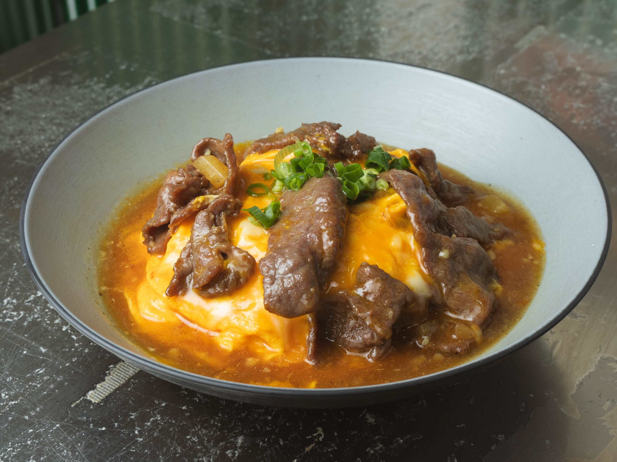 滑蛋牛肉飯