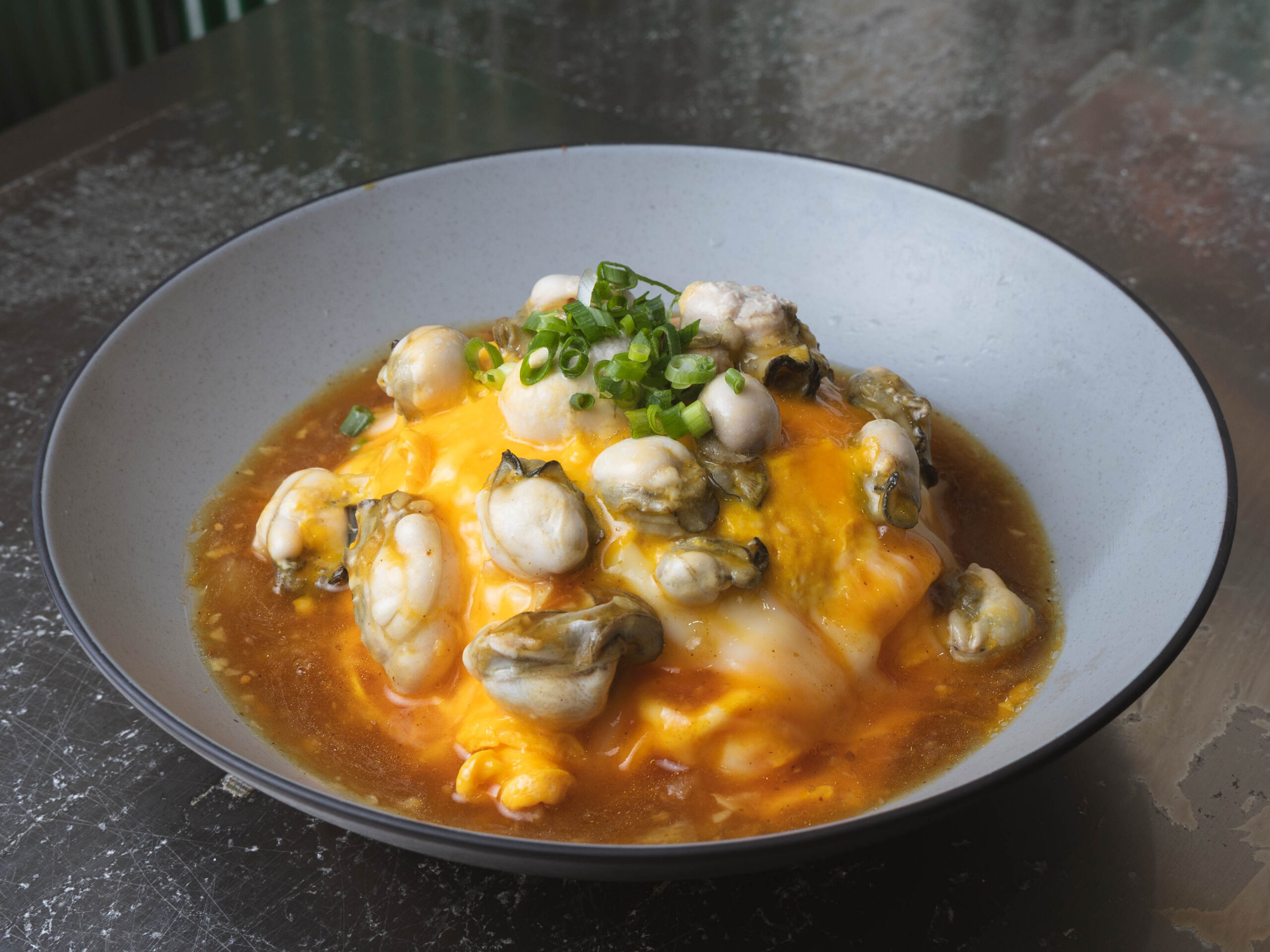 滑蛋蠔仔飯