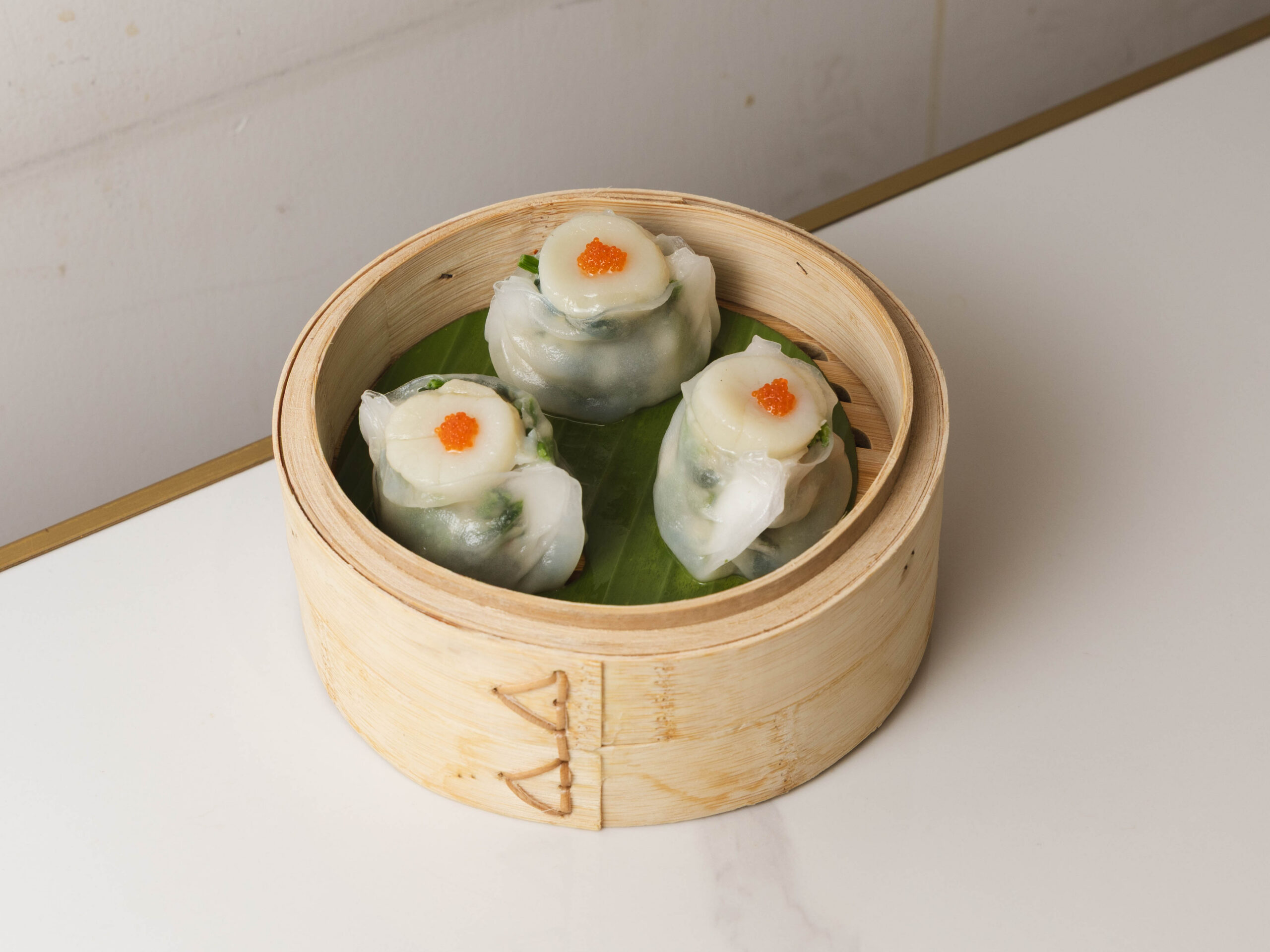 菜苗帶子餃