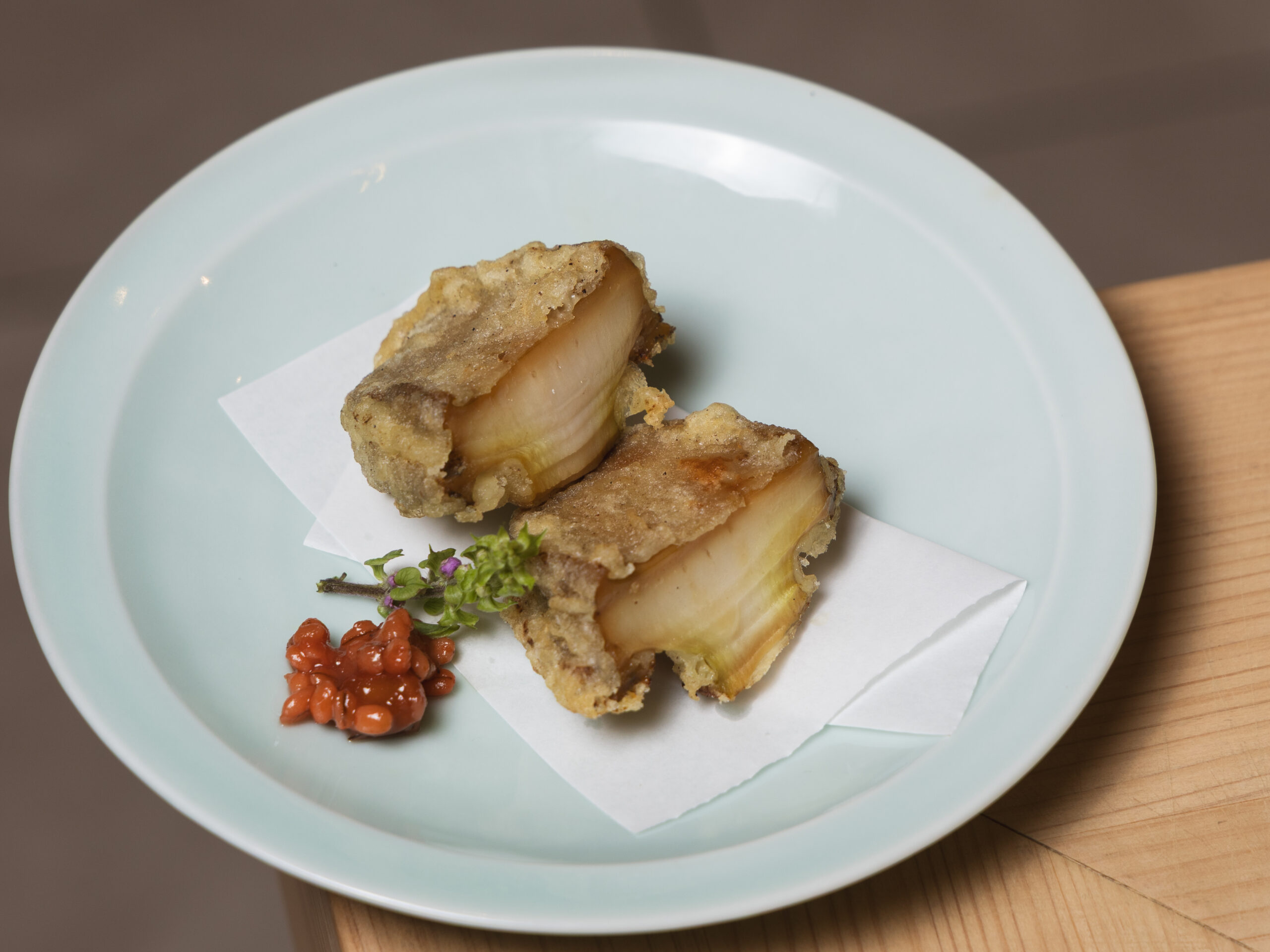 天婦羅鮑魚
