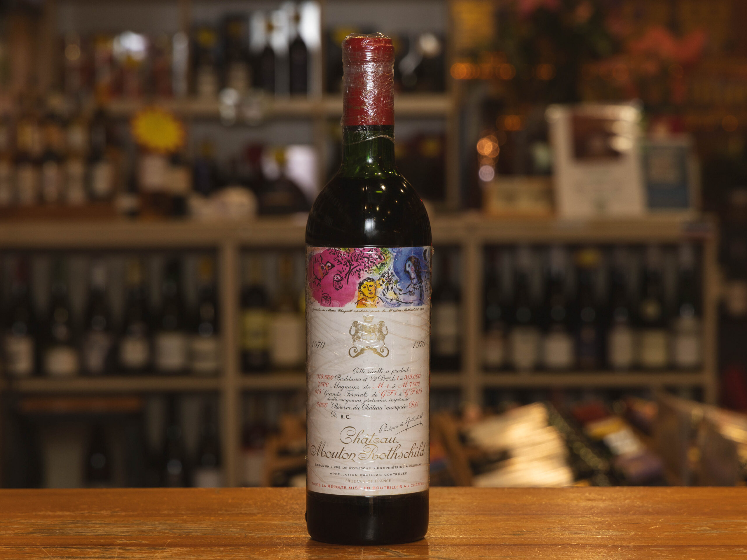 Chateau Mouton Rothschild 1970