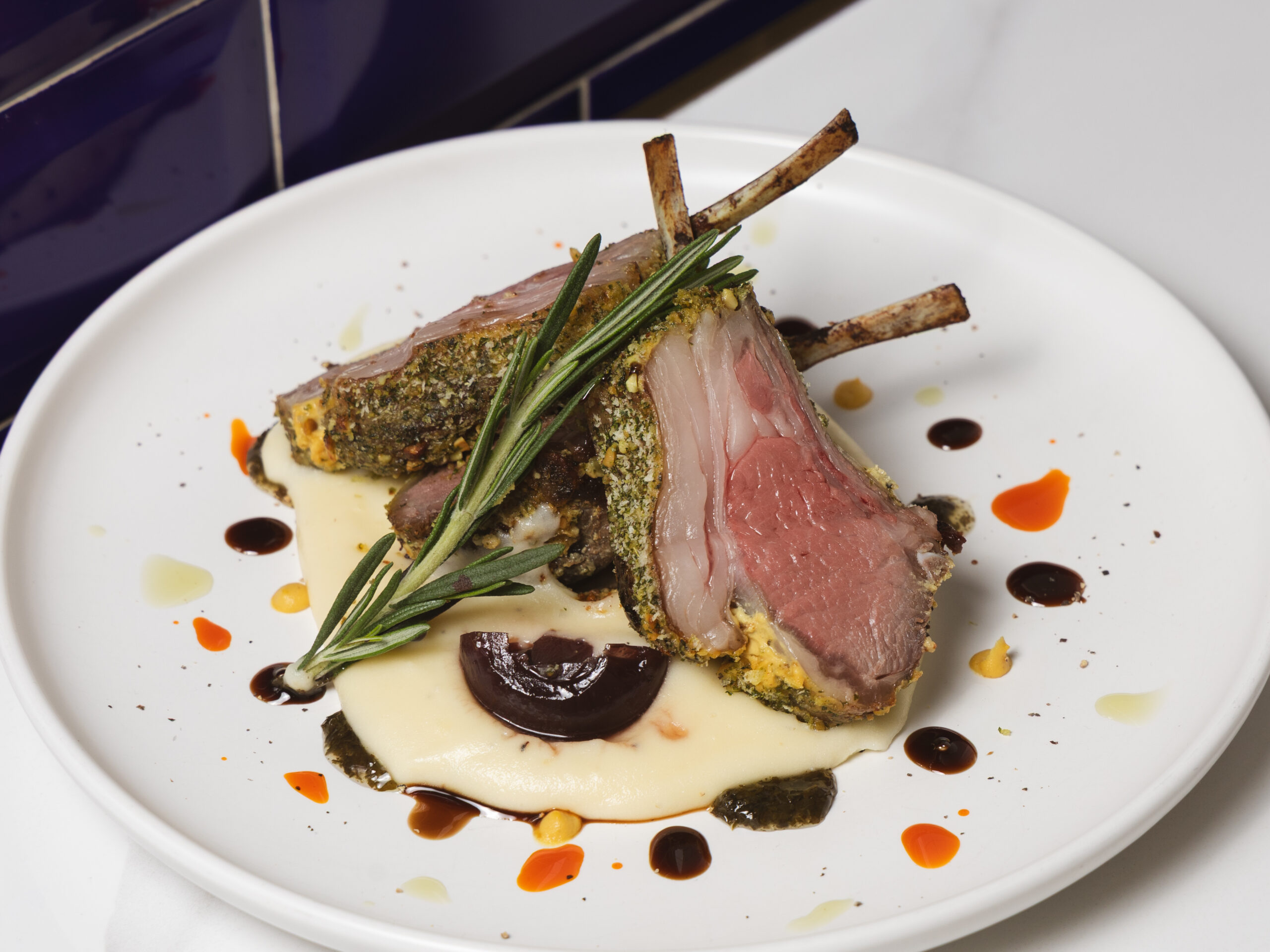 ROASTED LAMB RACK