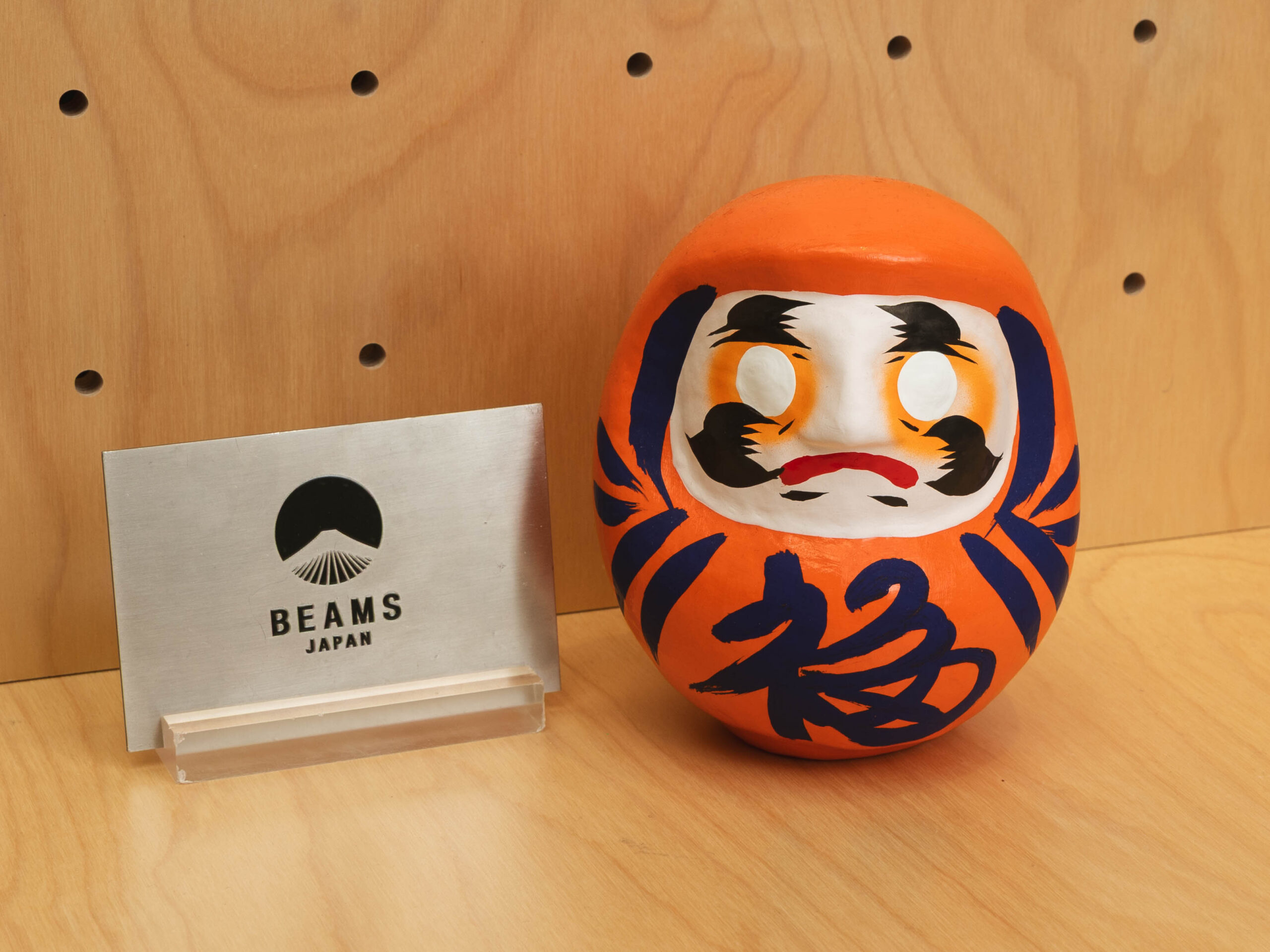 BEAMS JAPAN LUCKY CHARM DOLL DHARMA 25CM