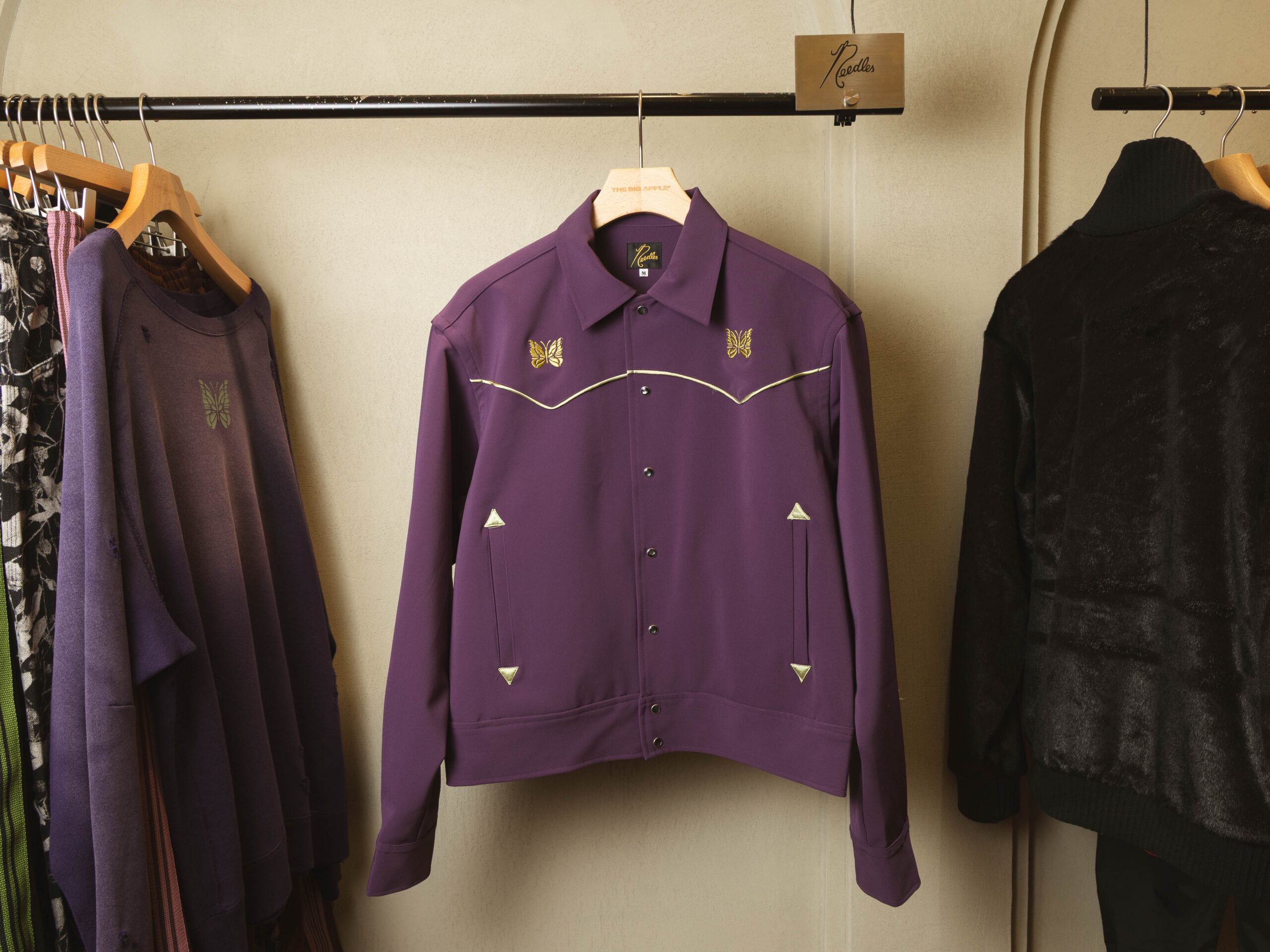 NEEDLES RW259 PIPING COWBOY JACKET