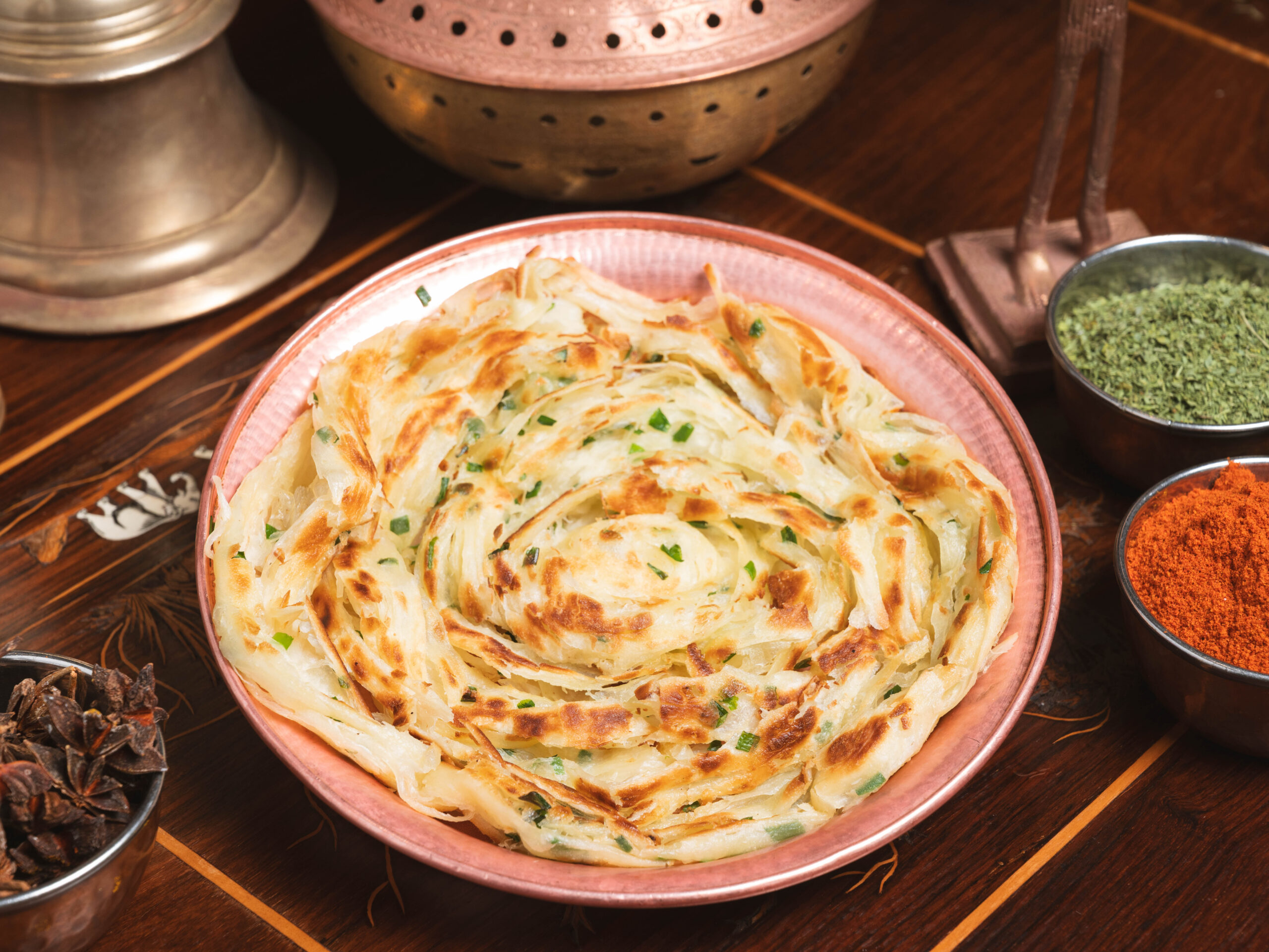 SPRING ONION PARATHA