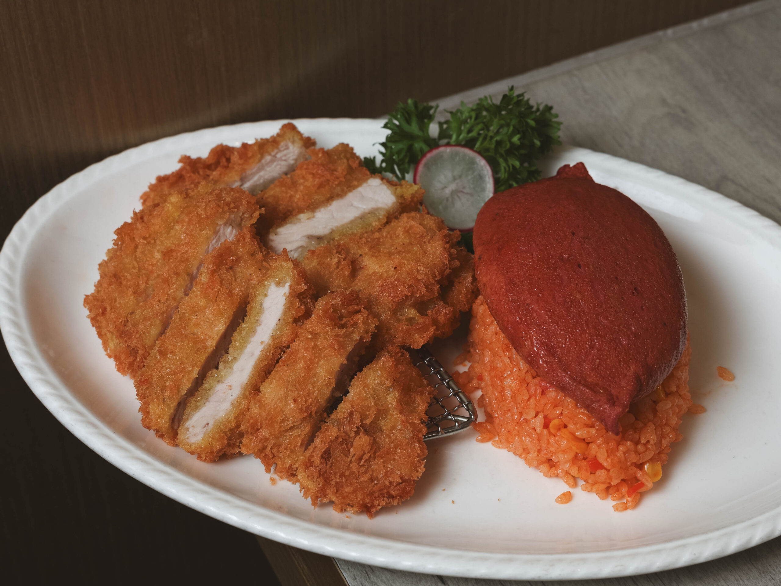 吉列日本金星豚蛋包飯